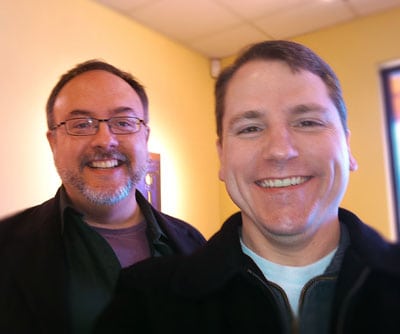 Eric Huber and Collin Condray