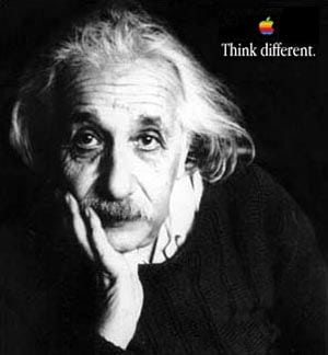 Einstein Think Different Apple Macintosh