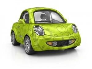 Green VW Beetle