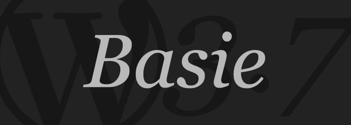 Swing with WordPress 3.7 Basie
