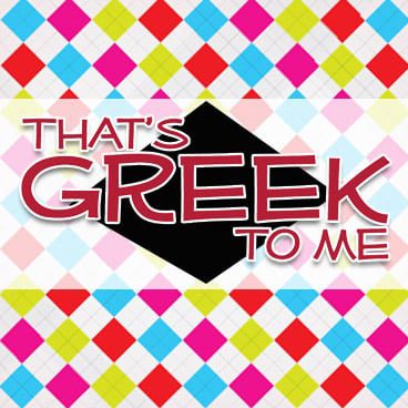 That's Greek to Me