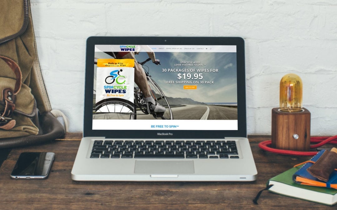 SpinCycle Wipes™ Branding and Website
