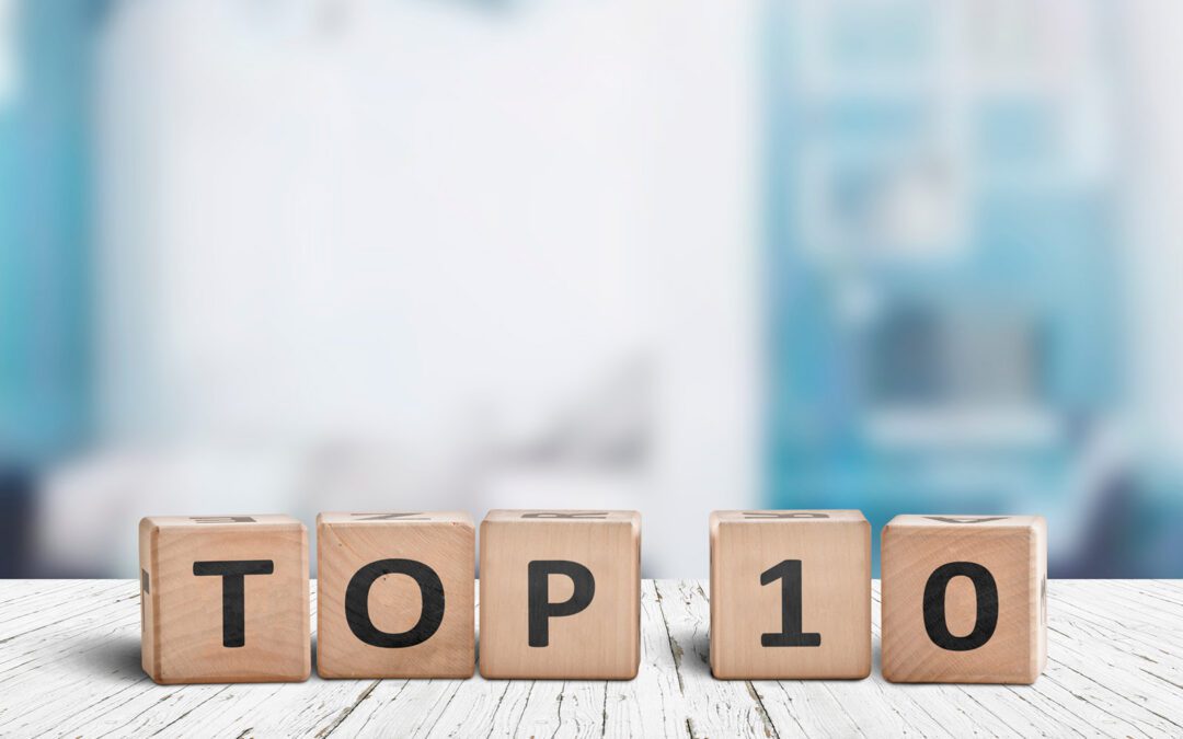 Top Ten Lists for Your Business, eCommerce, or Nonprofit Organization Website