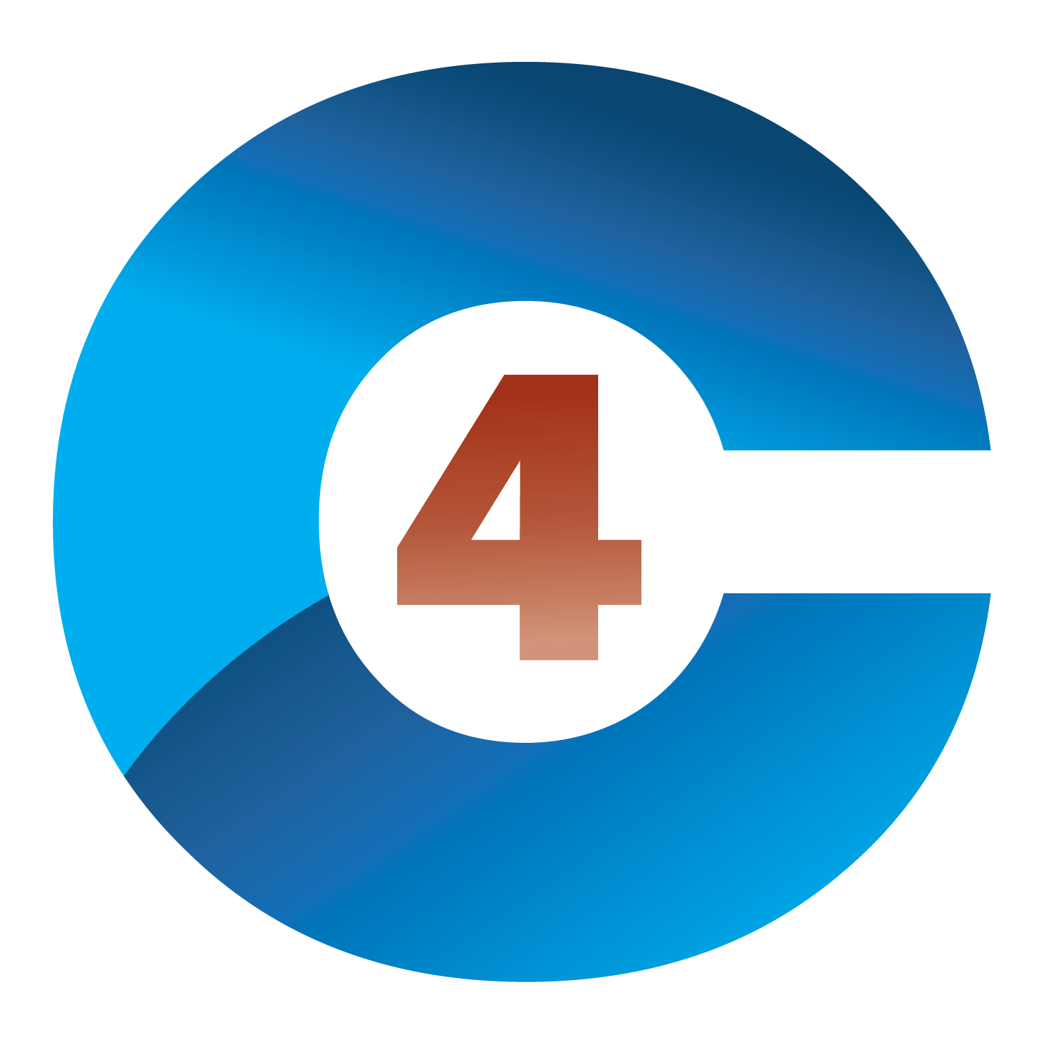 Image of a C and number 4 as a section header